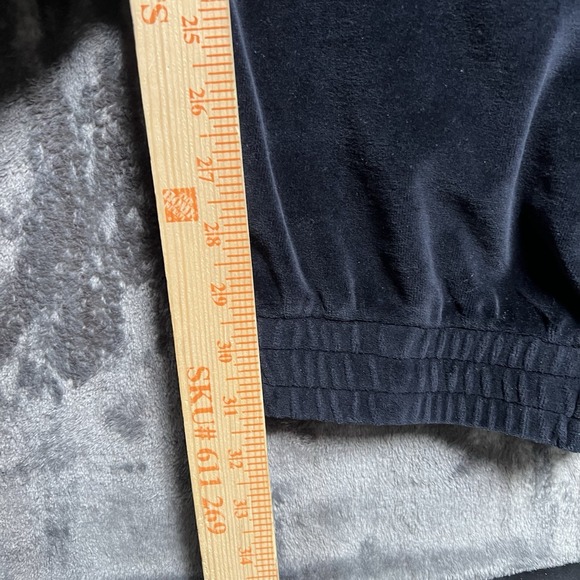 Southpole Vintage Y2K Velour Sweatpants XL Drawstring Elastic Waist Pockets - Picture 6 of 9